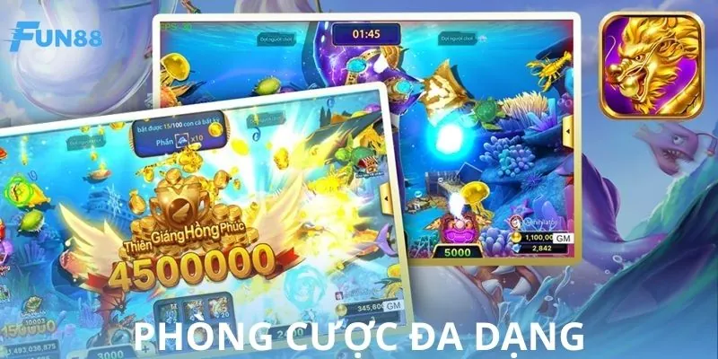 Phòng cược linh hoạt của bắn cá thần rồng
