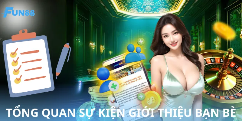 Giới thiệu sự kiện mời bạn nhận tiền liền tay